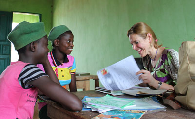 RACET Trustees make periodic visits to monitor the progress and well-being of the childre